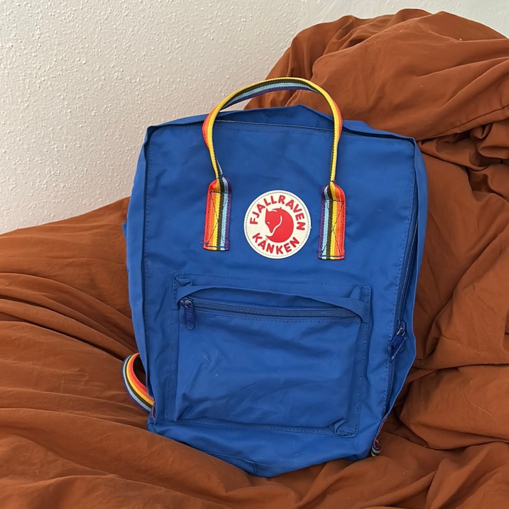 Fjallraven Blue Kånken Backpack Iconic Design